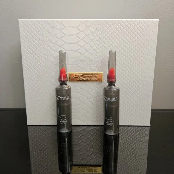 PREMIER DEAD SEA LIP LINE TREATMENT AMPULE-REDUCES WRINKLES & LINES AROUND MOUTH